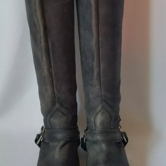 Steve Madden distressed riding boots. "Judgement" - Picture 4 of 7